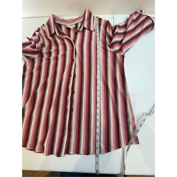 Avenue women’s bundle lot size 14/16 striped button down and open cardigan - Picture 11 of 13